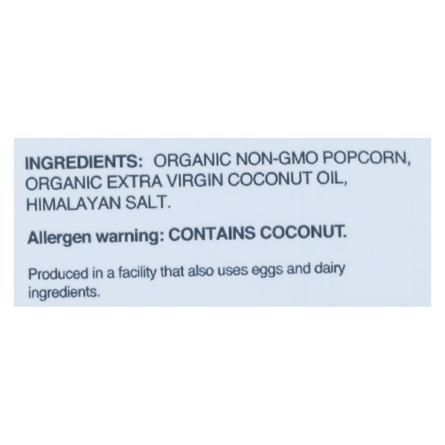 Lesser Evil Popcorn - Organic - Himalayan Pink - .88 Oz - Case Of 18
