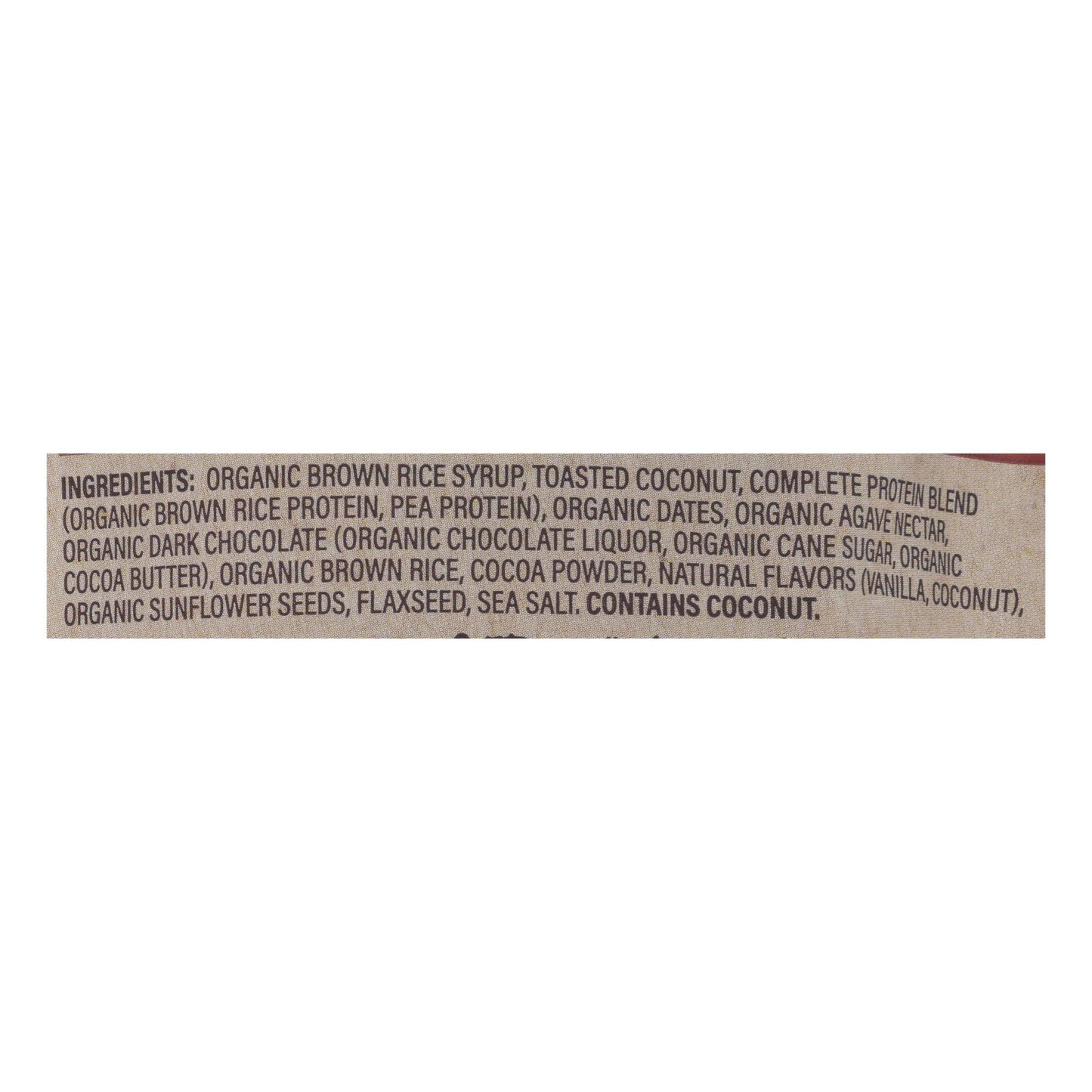 The Gluten Freeb Bites - Dark Chocolate Coconut - Case Of 6 - 4 Oz