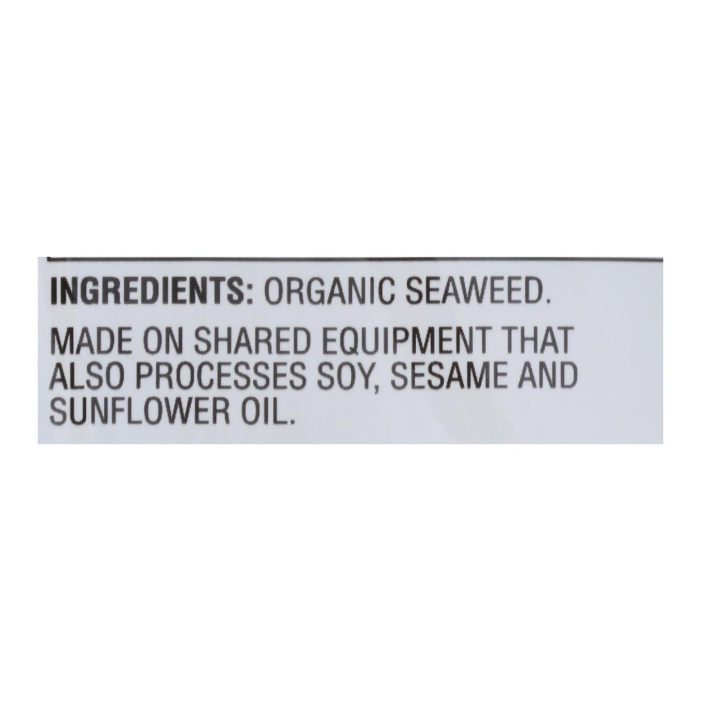 Gimme Seaweed Snacks 100% Organic Roasted Seaweed Sushi Nori - Wrap N' Roll - Case Of 12 - .81 Oz