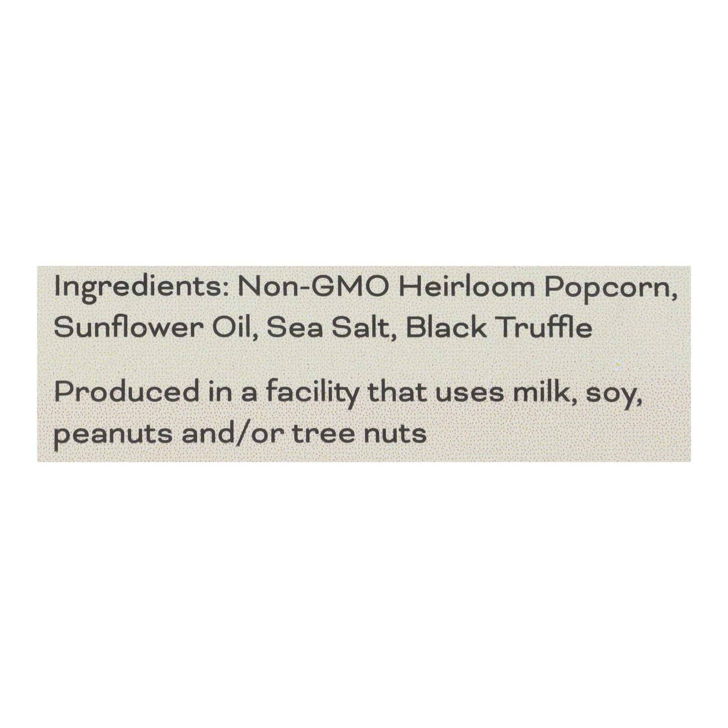 Pipcorn Mini Popcorn - Truffle - Case Of 12 - 4 Oz.