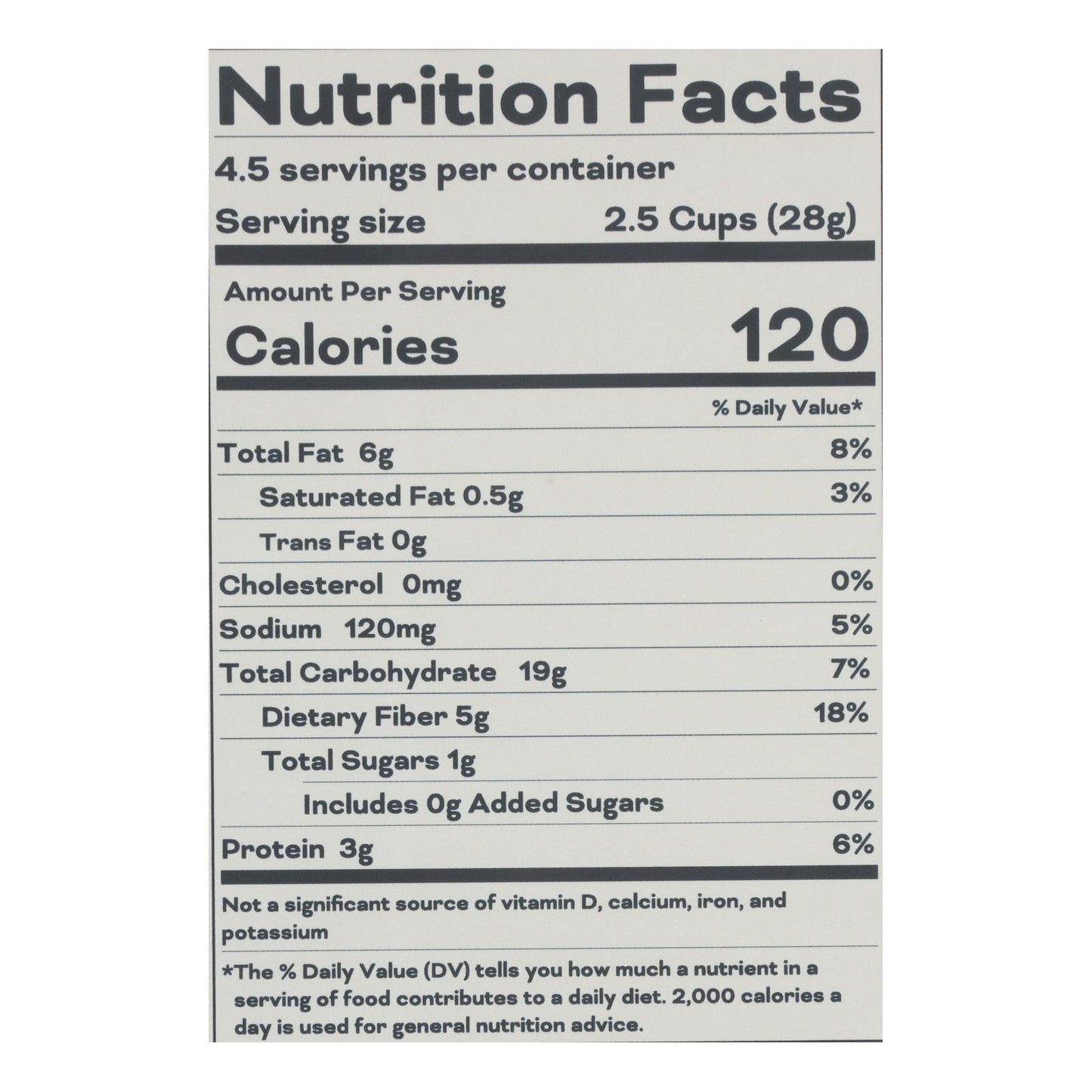 Pipcorn Mini Popcorn - Sea Salt - Case Of 12 - 4 Oz.