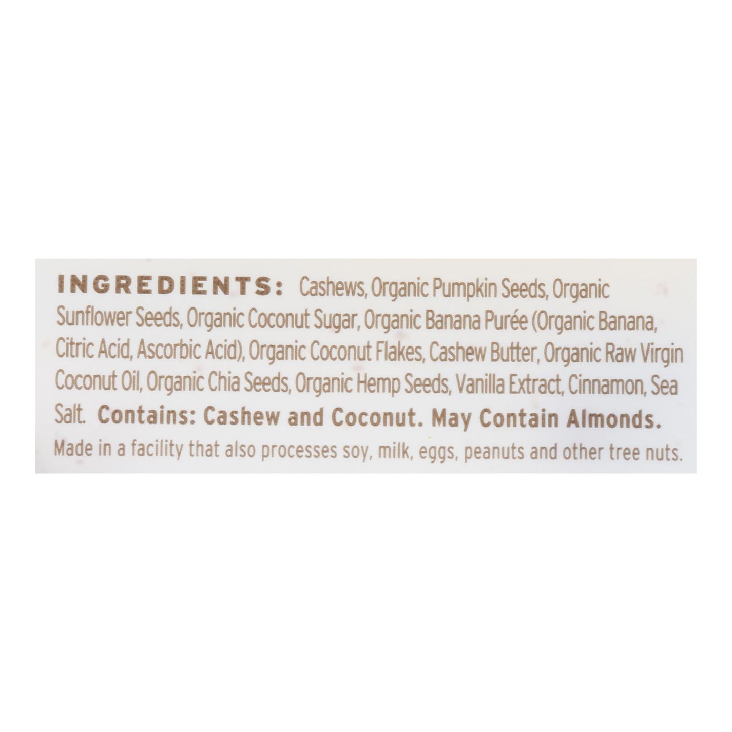 Purely Elizabeth Grain-free Granola - Banana Nut Butter - Case Of 6 - 8 Oz.