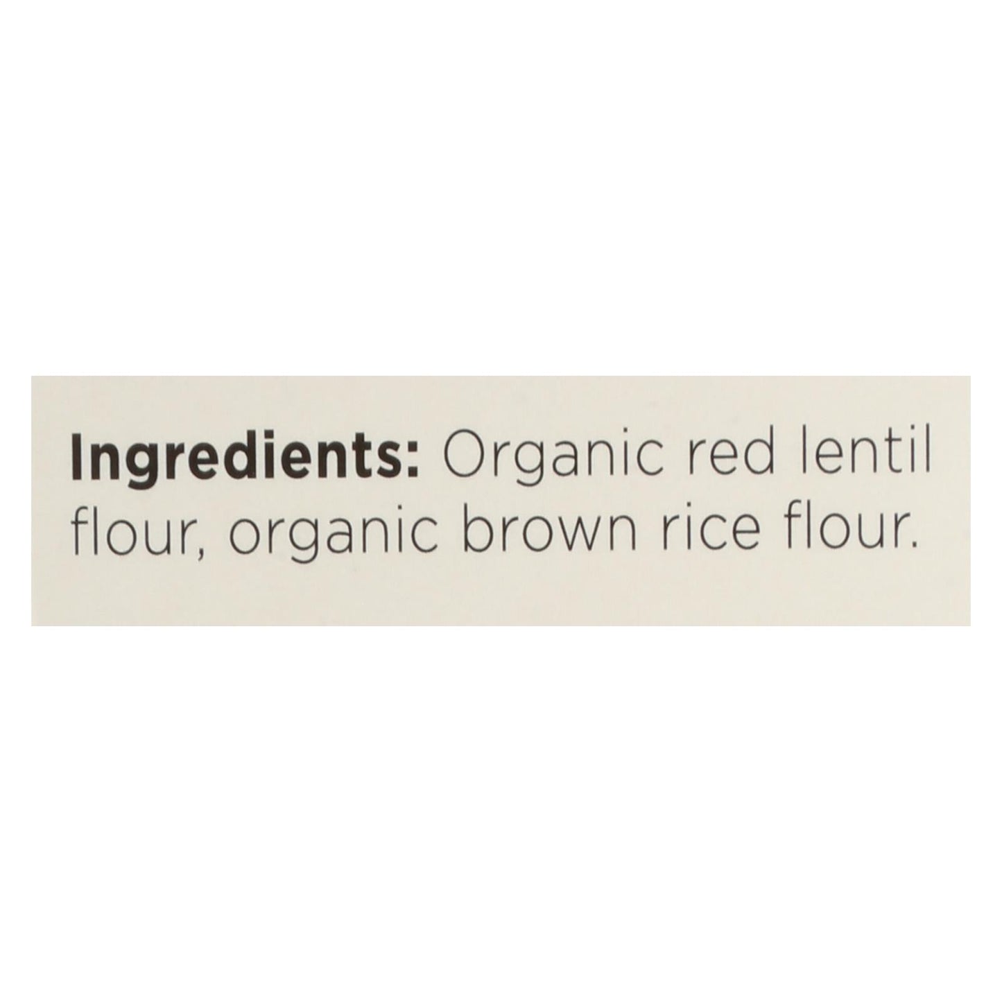 Explore Cuisine Organic Red Lentil Penne - Penne - Case Of 6 - 8 Oz.