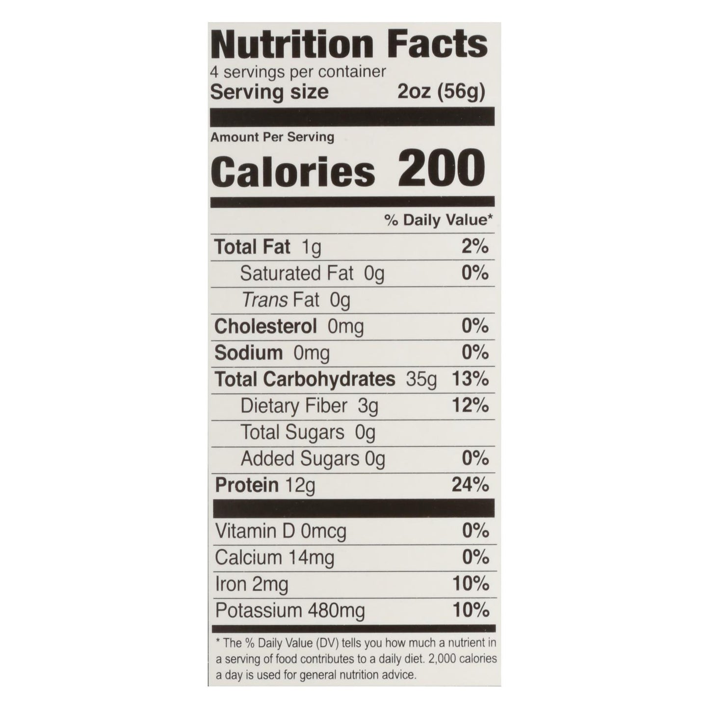 Explore Cuisine Organic Green Lentil Penne - Lentil Penne - Case Of 6 - 8 Oz.