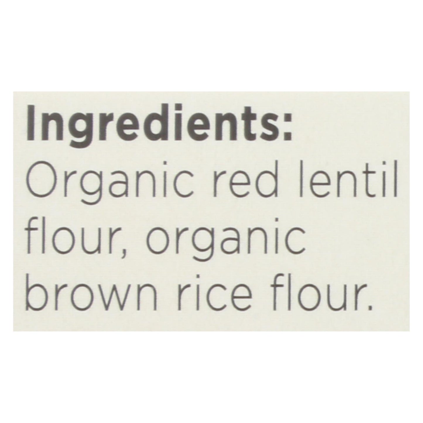 Explore Cuisine Organic Red Lentil Spaghetti - Spaghetti - Case Of 12 - 8 Oz.