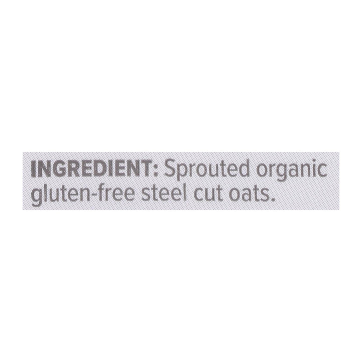 One Degree Organic Foods Organic Rolled Oats - Sprouted - Case Of 4 - 24 Oz