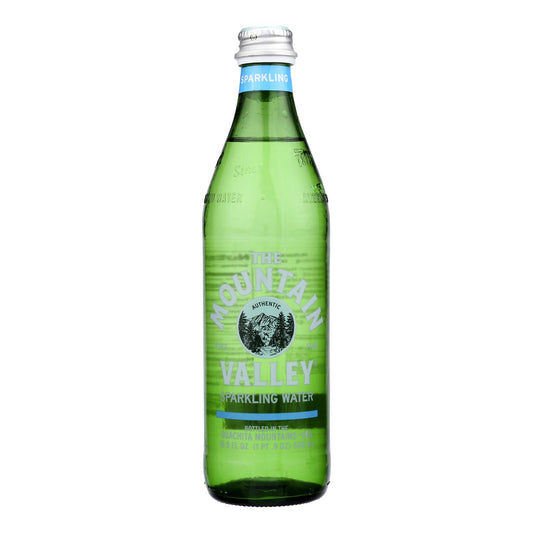 Mountain Valley Spring Water Sparkling Bottled Water  - Case Of 12 - 16.9 Fz