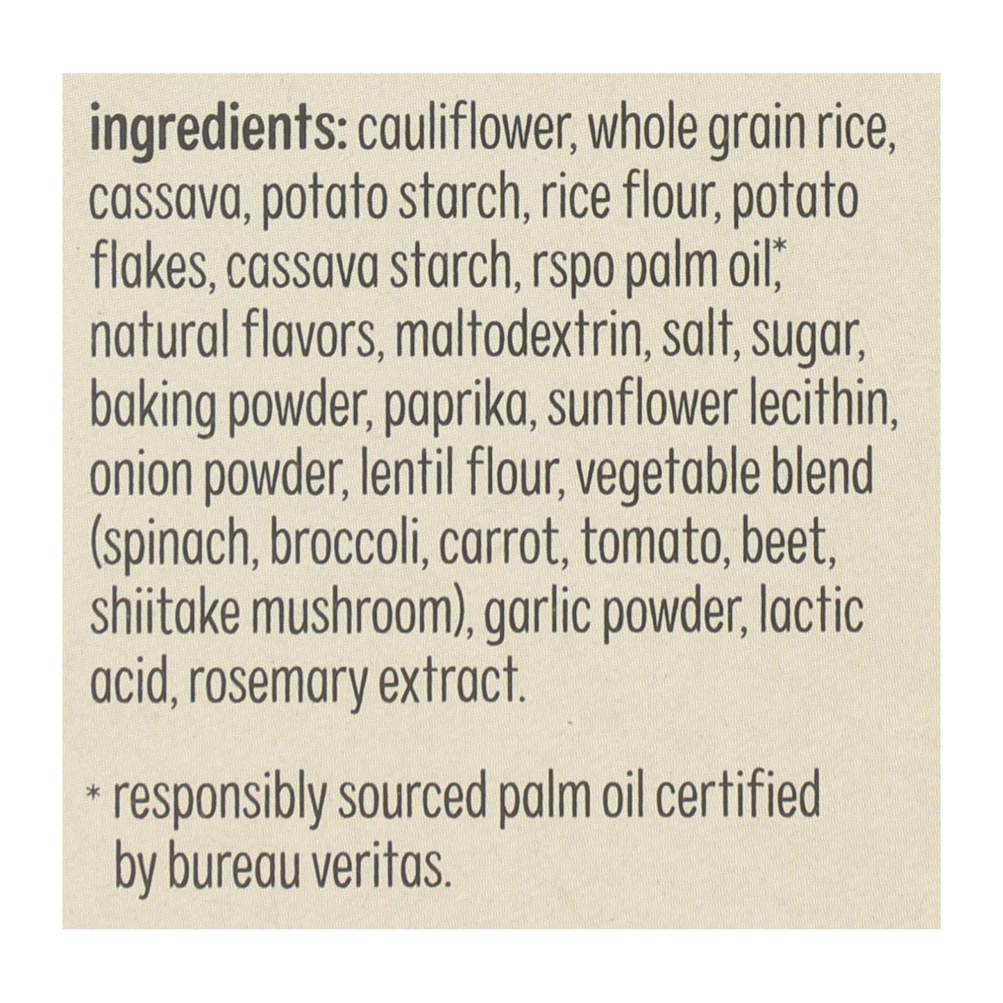 From The Ground Up - Cauliflower Crackers - Cheddar - Case Of 6 - 4 Oz.