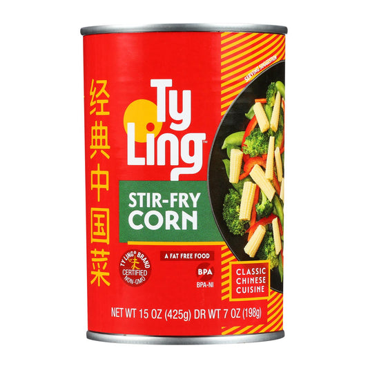 Ty Ling Corn - Stirfry - Case Of 12 - 15 Oz