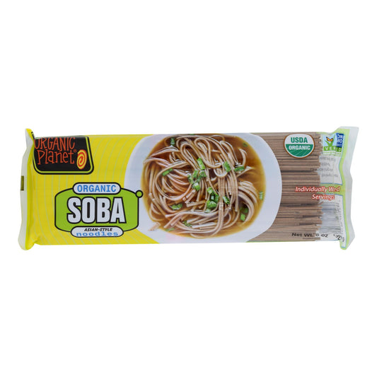 Organic Planet Organic Soba Noodles - Case Of 12 - 8 Oz.