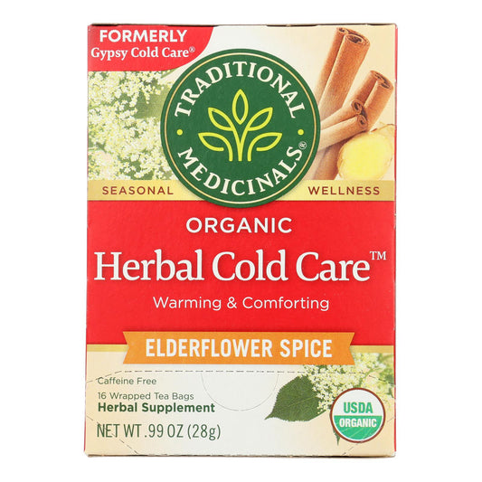 Traditional Medicinals Gypsy Cold Care Herbal Tea - 16 Tea Bags - Case Of 6