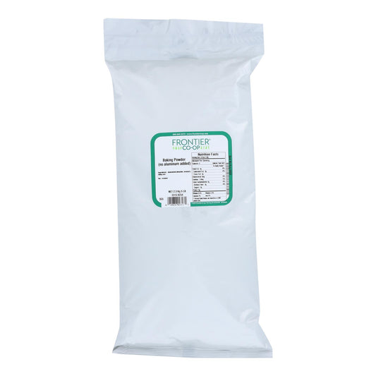 Frontier Herb Baking Powder Aluminum Free - Single Bulk Item - 5lb