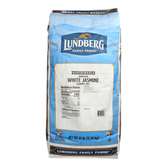 Lundberg Family Farms Ecofarmed Rice Jasmine White - Single Bulk Item - 25lb