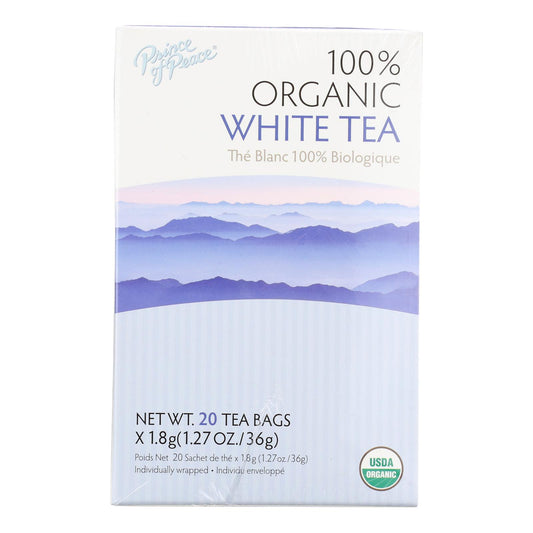 Prince Of Peace Organic Premium Peony White Tea - 20 Tea Bags