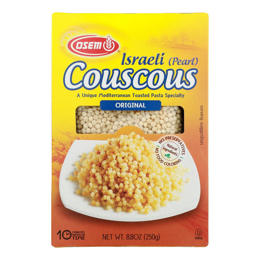 Osem Couscous - Israeli - Case Of 12 - 8.8 Oz.
