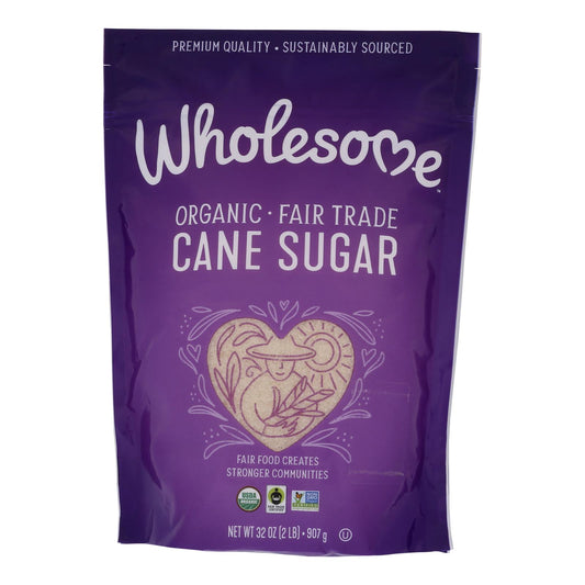 Wholesome Sweeteners Sugar - Organic - Cane - Fair Trade - 2 Lb - Case Of 12