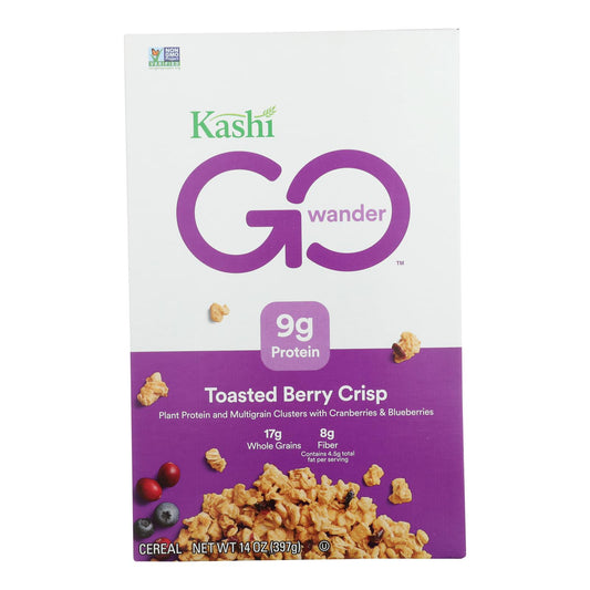 Kashi Cereal - Multigrain - Golean - Crisp - Toasted Berry Crumble - 14 Oz - Case Of 12
