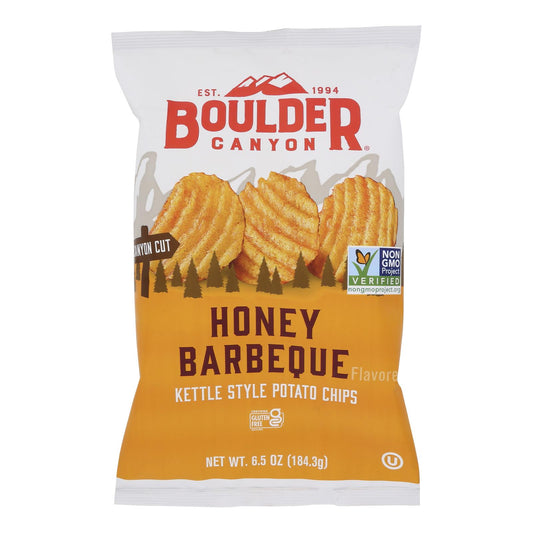 Boulder Canyon Natural Foods - Canyon Honey Bbq - Cs Of 12-6.5 Oz