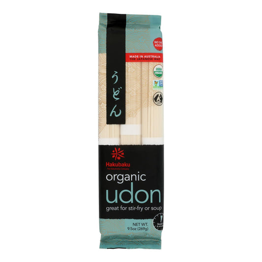 Hakubaku Organic Udon - Case Of 8 - 9.52 Oz.