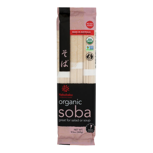 Hakubaku Organic Soba - Case Of 8 - 9.52 Oz.