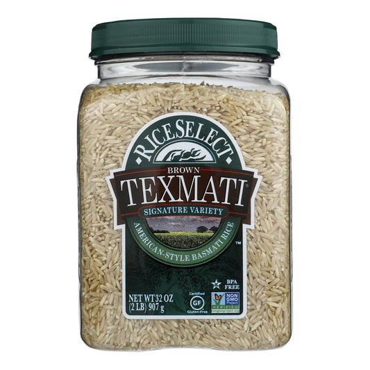 Rice Select Texmati Rice - Brown - Case Of 4 - 32 Oz.