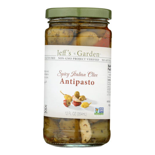 Jeff's Natural Jeff's Natural Antipasto - Antipasto - Case Of 6 - 12 Fl Oz.
