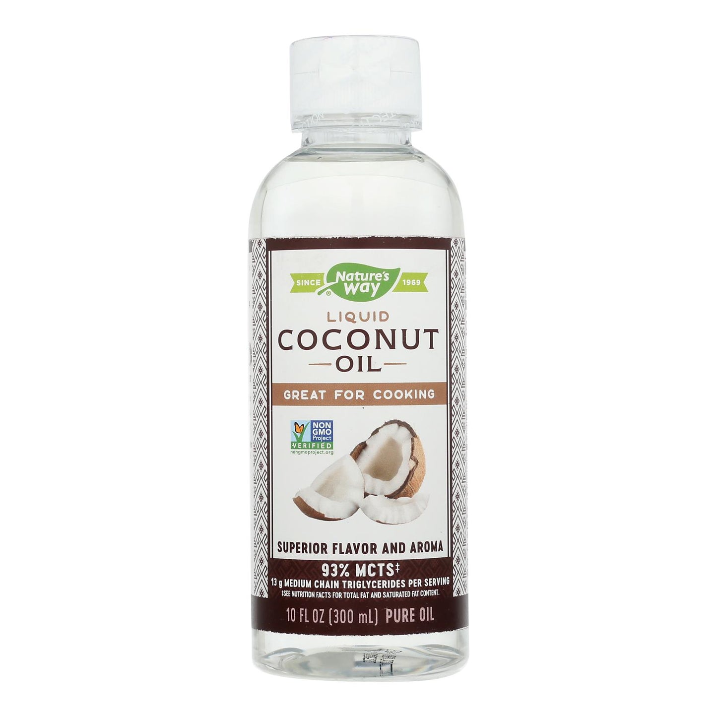 Nature's Way - Liquid Coconut Oil - 10 Oz