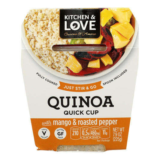 Cucina And Amore - Quinoa Meals - Mango And Jalapeno - Case Of 6 - 7.9 Oz.