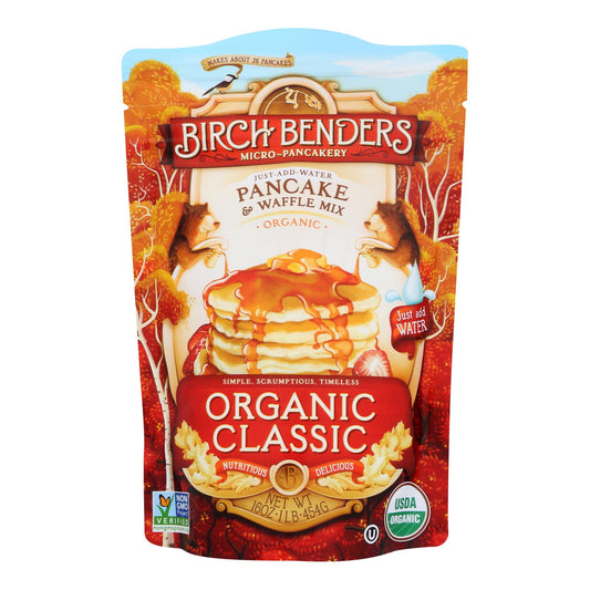 Birch Benders Pancake And Waffle Mix - Classic - Case Of 6 - 16 Oz.