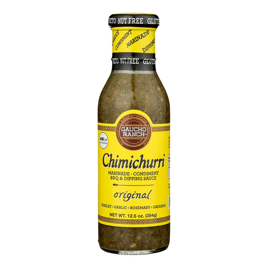 Gaucho Ranch Dressing - Chimichurri - Original - Case Of 6 - 12.5 Fl Oz