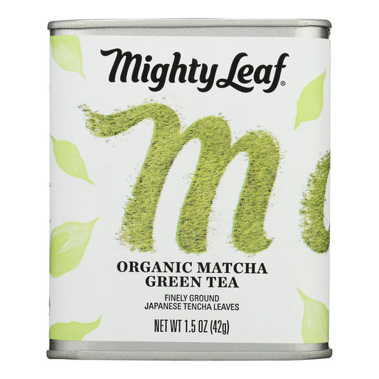 Mighty Leaf Tea Tea - Green - Organic - Matcha - Case Of 6 - 1.5 Oz