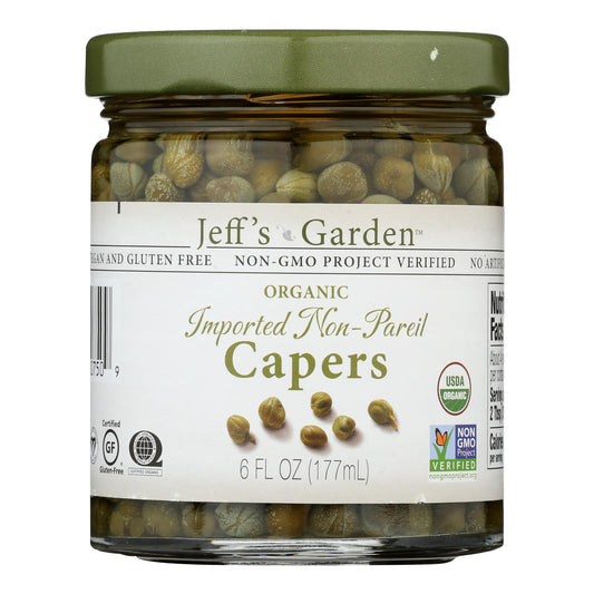 Jeff's Natural Jeff's Natural Imported Non Pareil Capers - Capers - Case Of 6 - 6 Oz.