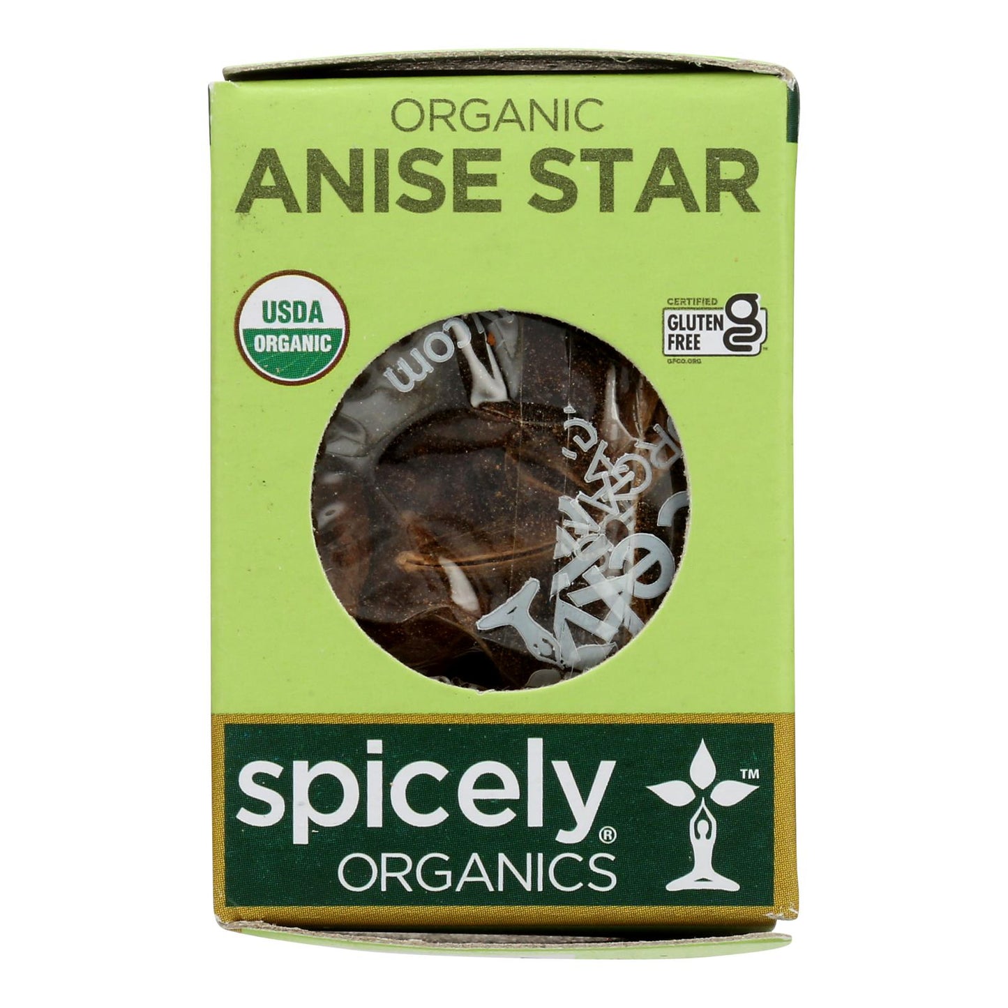 Spicely Organics - Organic Star Anise - Whole - Case Of 6 - 0.1 Oz.