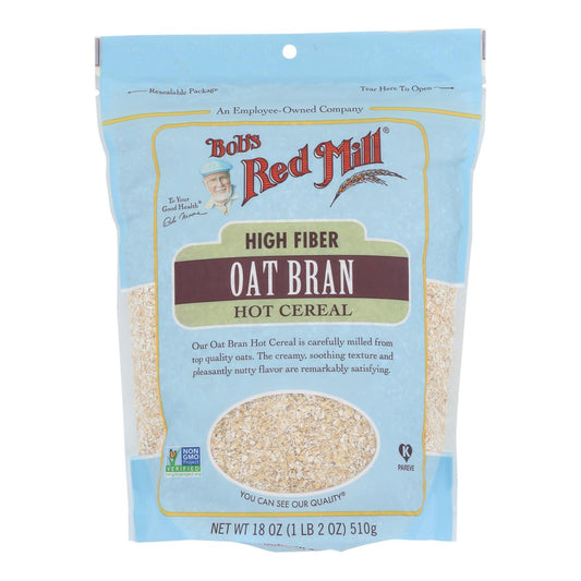 Bob's Red Mill - Oat Bran Hot Cereal - Case Of 4-18 Oz.