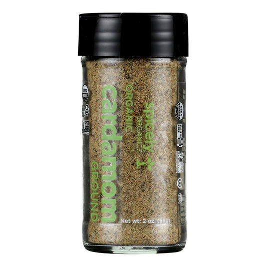 Spicely Organics - Organic Cardamom - Ground - Case Of 3 - 2 Oz.