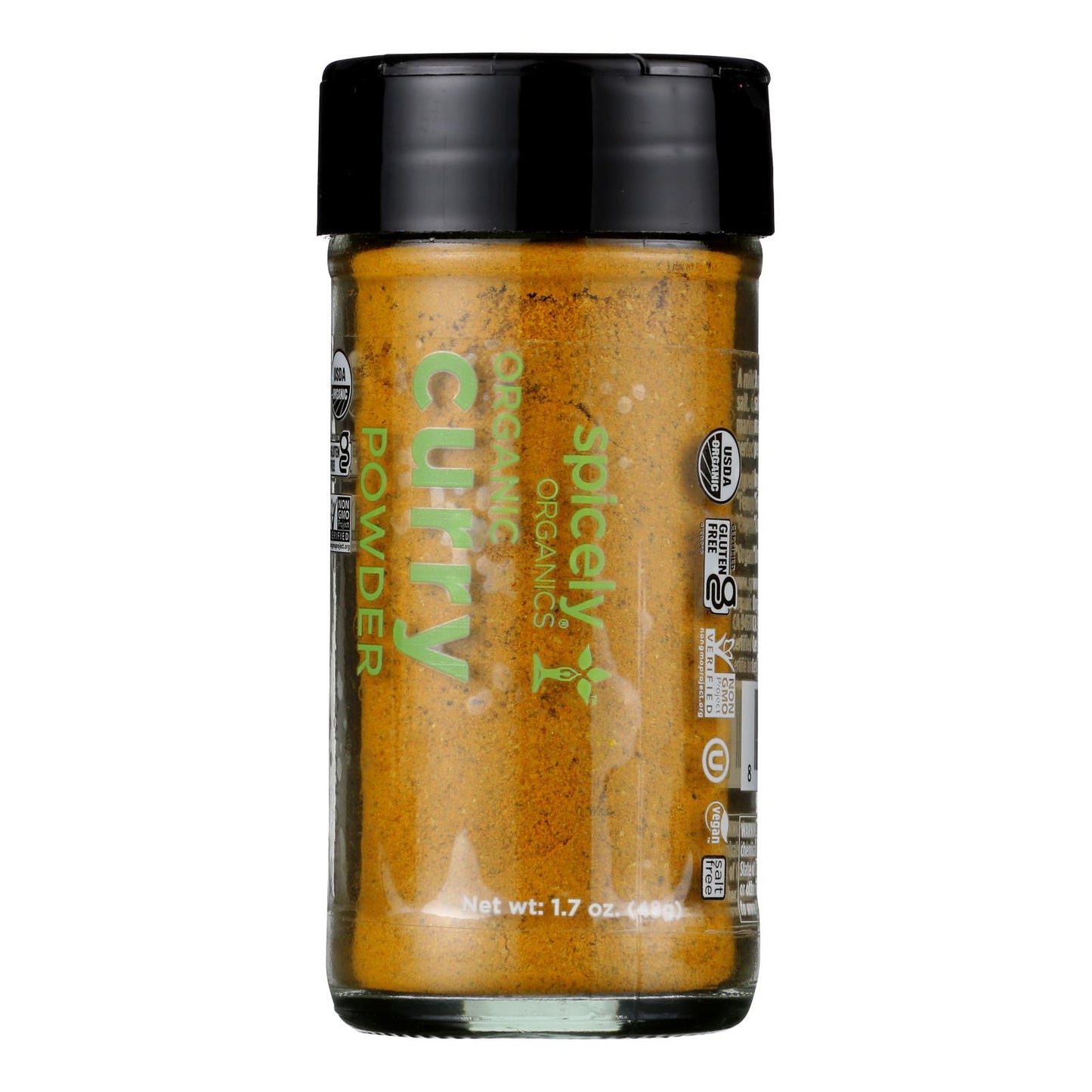Spicely Organics - Organic Curry - Powder - Case Of 3 - 1.7 Oz.