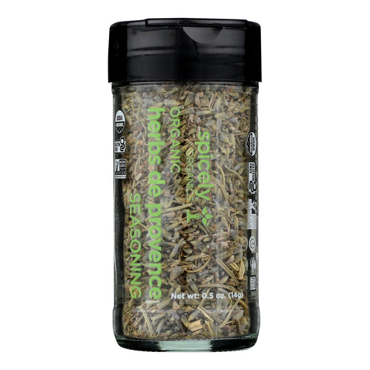 Spicely Organics - Organic Herbs De Provence - Case Of 3 - 0.5 Oz.