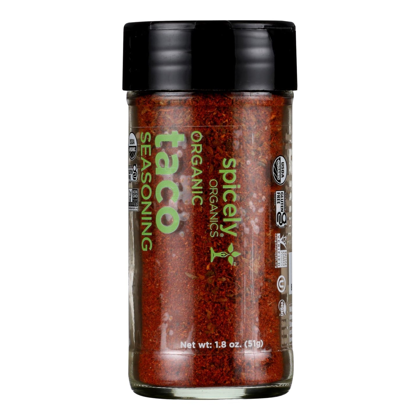 Spicely Organics - Organic Taco Seasoning - Case Of 3 - 1.8 Oz.